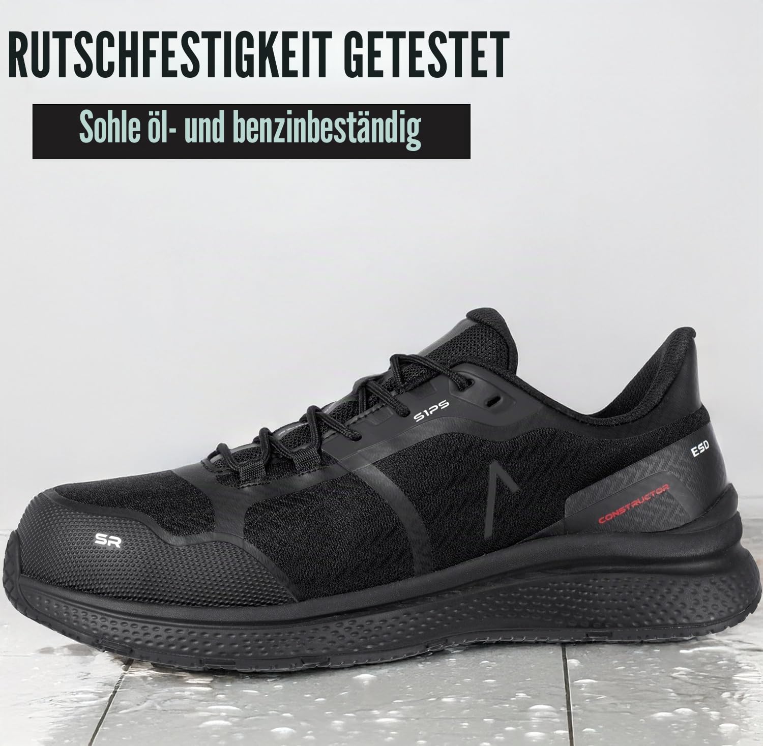 ACE Constructor S1-P Arbeitsschuhe - leicht, rutschfest und bequem - Sicherheitsschuhe für Damen & Herren