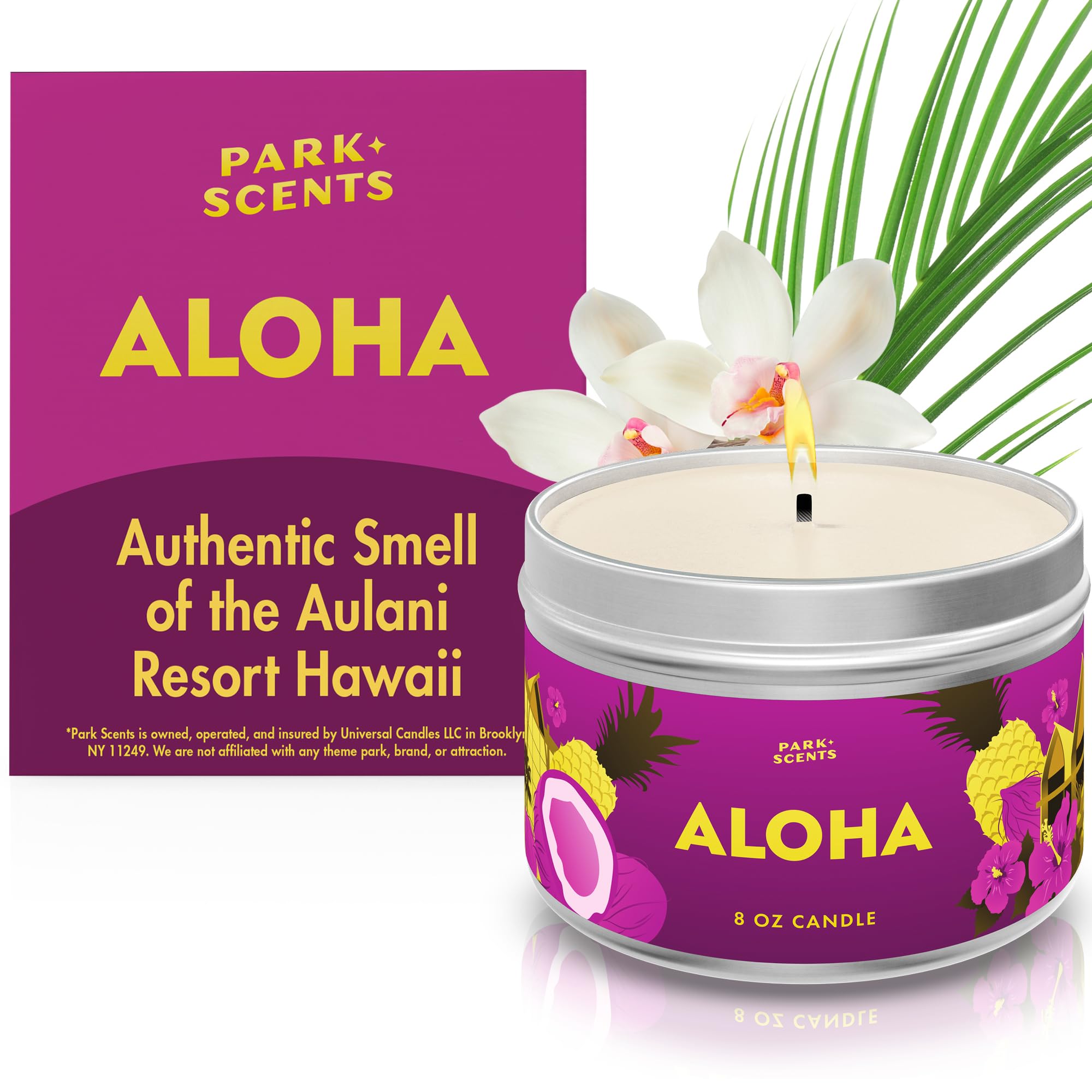 Amazon.co.jp: Park Scents アロハキャンドル - ハワイアンアウラニ