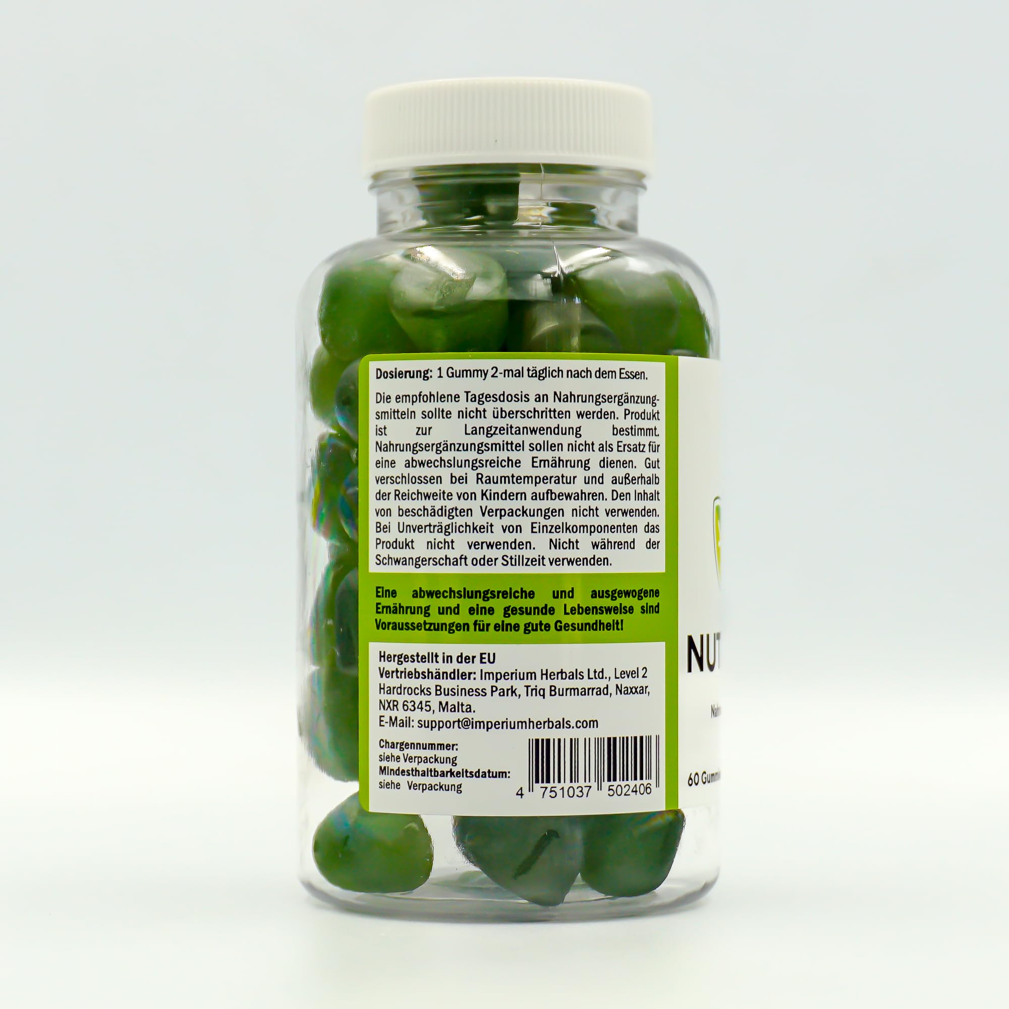 Nutrim PLUS Apfelessig Kapseln, Neue Formel, Vegan, 60 Gummies (1)