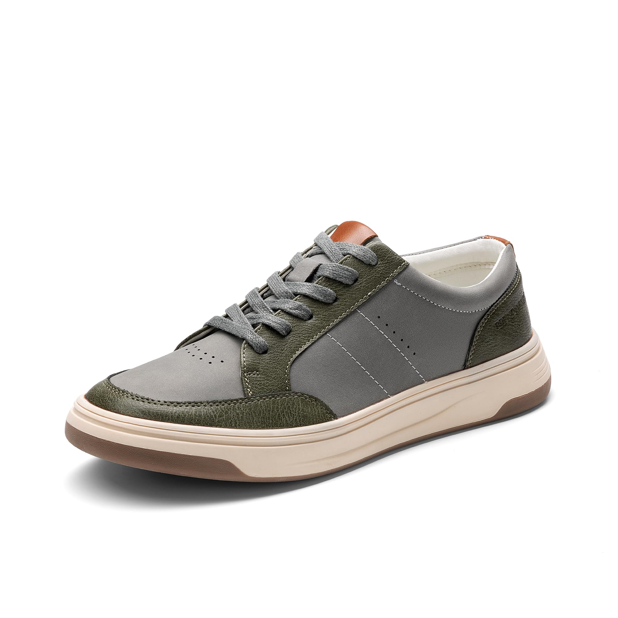 Photo 1 of Bruno Marc Men's Lightweight Casual Dress Sneakers,Army Green,10