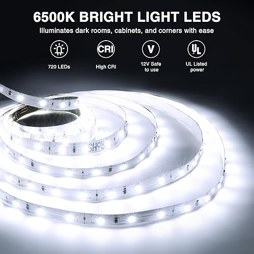 Miniatura 2 de Onforu Cuerda de luces LED blancas, 39.37 pies