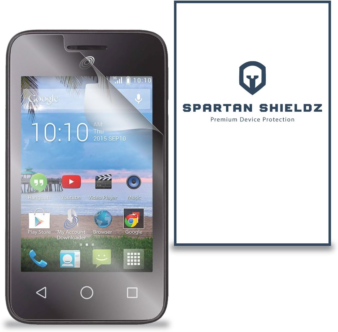 6X - Spartan Shield Screen Protector For Alcatel OneTouch Pixi Glitz A463BG - 6X