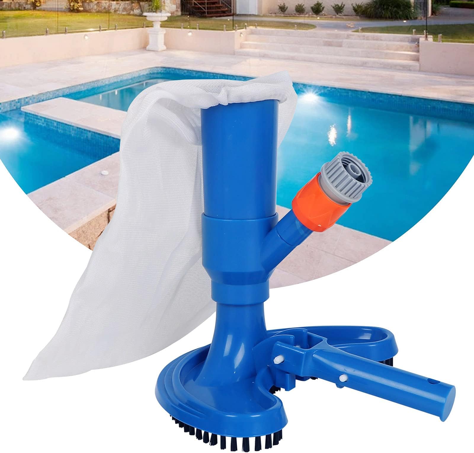 Swimming Brush Swimming Pool and Spa Jet Vacuum Brush Pool Cleaning Tool Underwater Cleaner