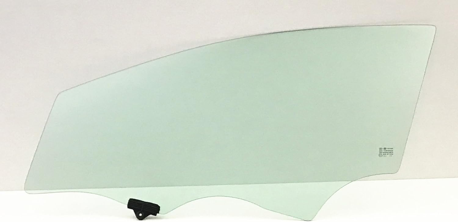 Driver Left Side Front Door Window Door Glass Compatible with Kia Forte / Fort5 2014-2018 Models