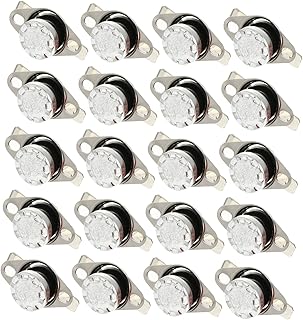 Uonlytech 3Pcs Interruptor Fusível Interruptor De Controle Térmico Interruptor Térmico Interruptor De Controle De Temperatura Para Computador Disco Instantâneo Interruptor De Temperatura