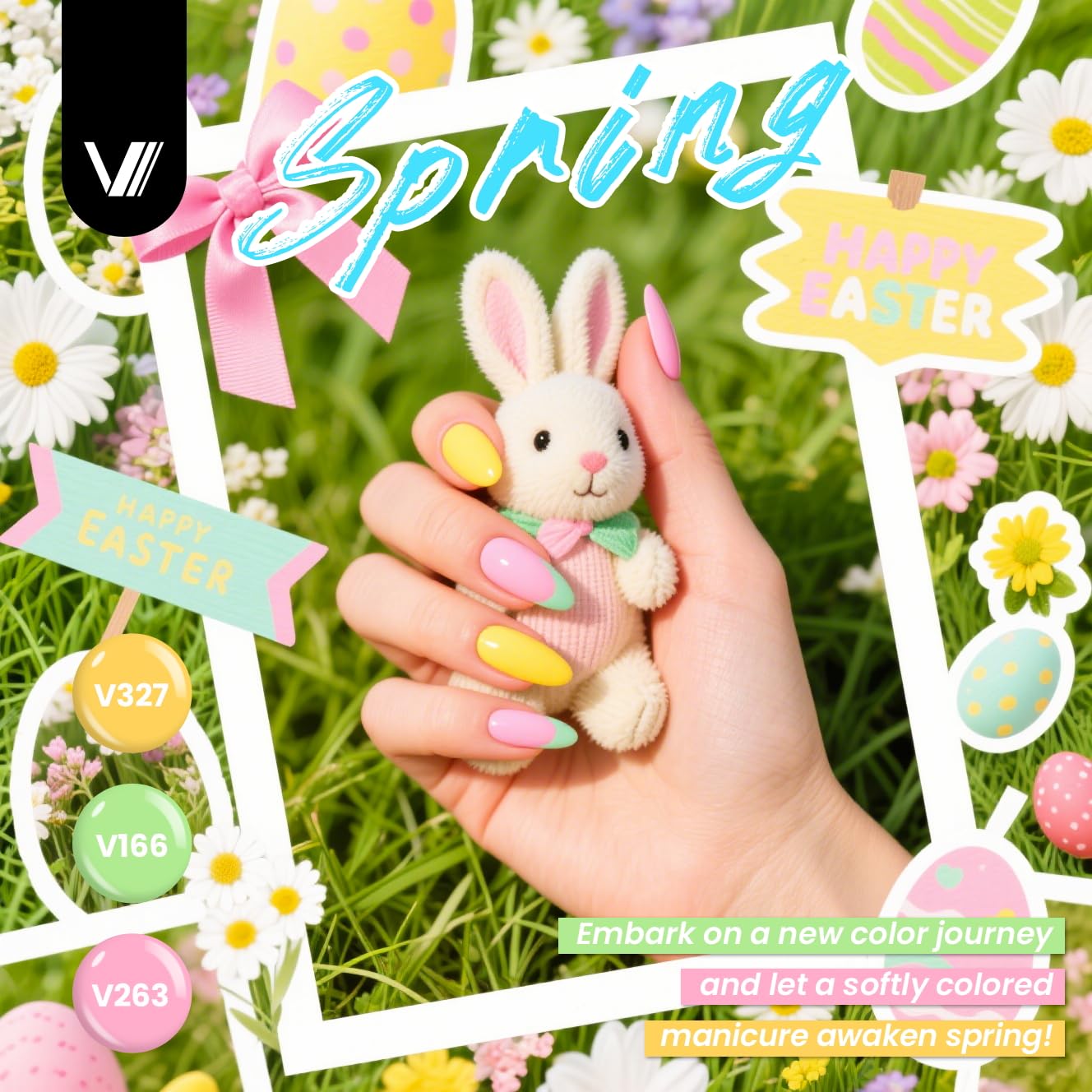 VANREESA Set mit 60 Gel-Nagellacken, 55 Farben mit Basis und 4 Glanzeffekten, komplettes Set für alle Jahreszeiten, ideal als Geschenk für Frauen und Mädchen. Verwöhnen Sie sich die Maniküre zu Hause!