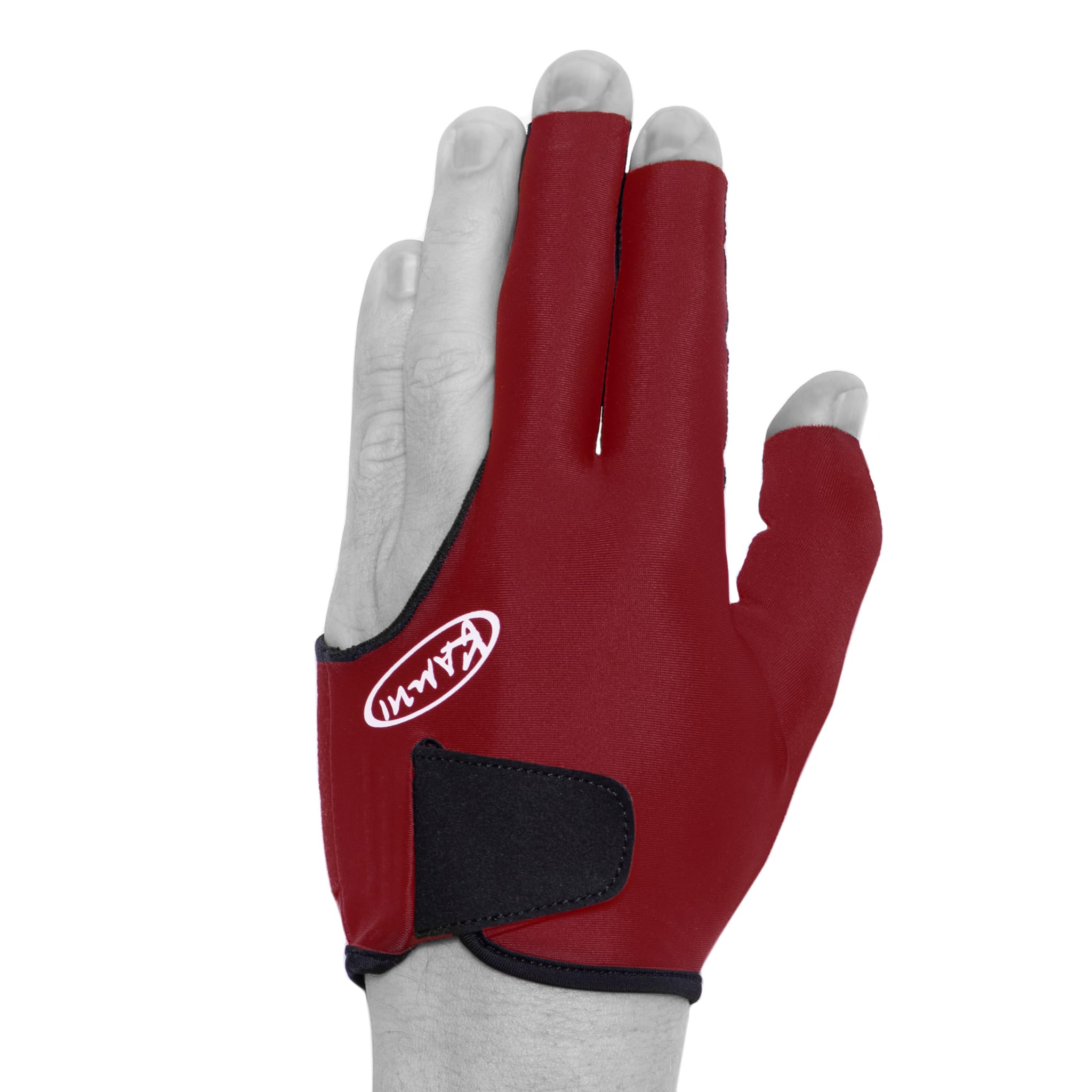 KAMUI Billardhandschuh QuickDry für linke Hand, Rot