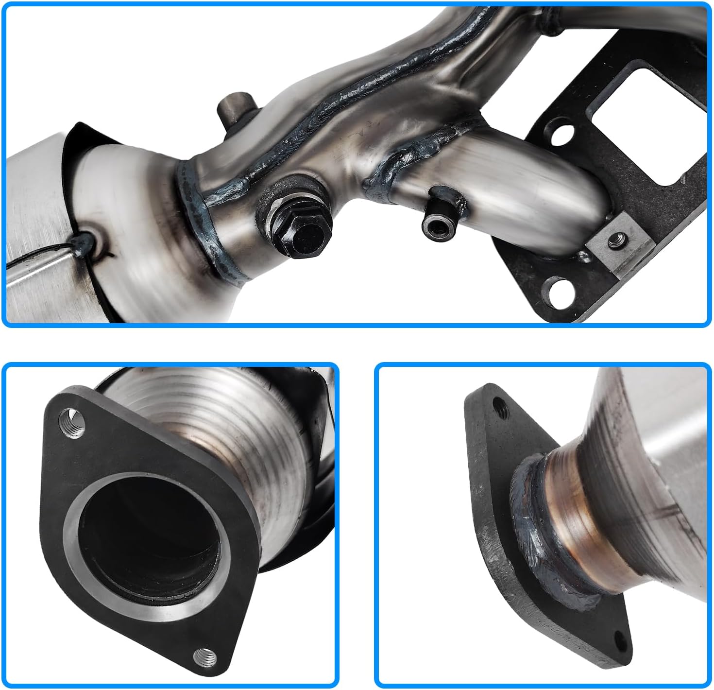 Catalytic Converter Compatible with Nissan Titan 2017-2020, 2017-2021 Armada/ NV2500/NV3500, 2016-2021 QX80 5.6L V8 Catalytic Convertor, Left& Right (EPA Compliant)