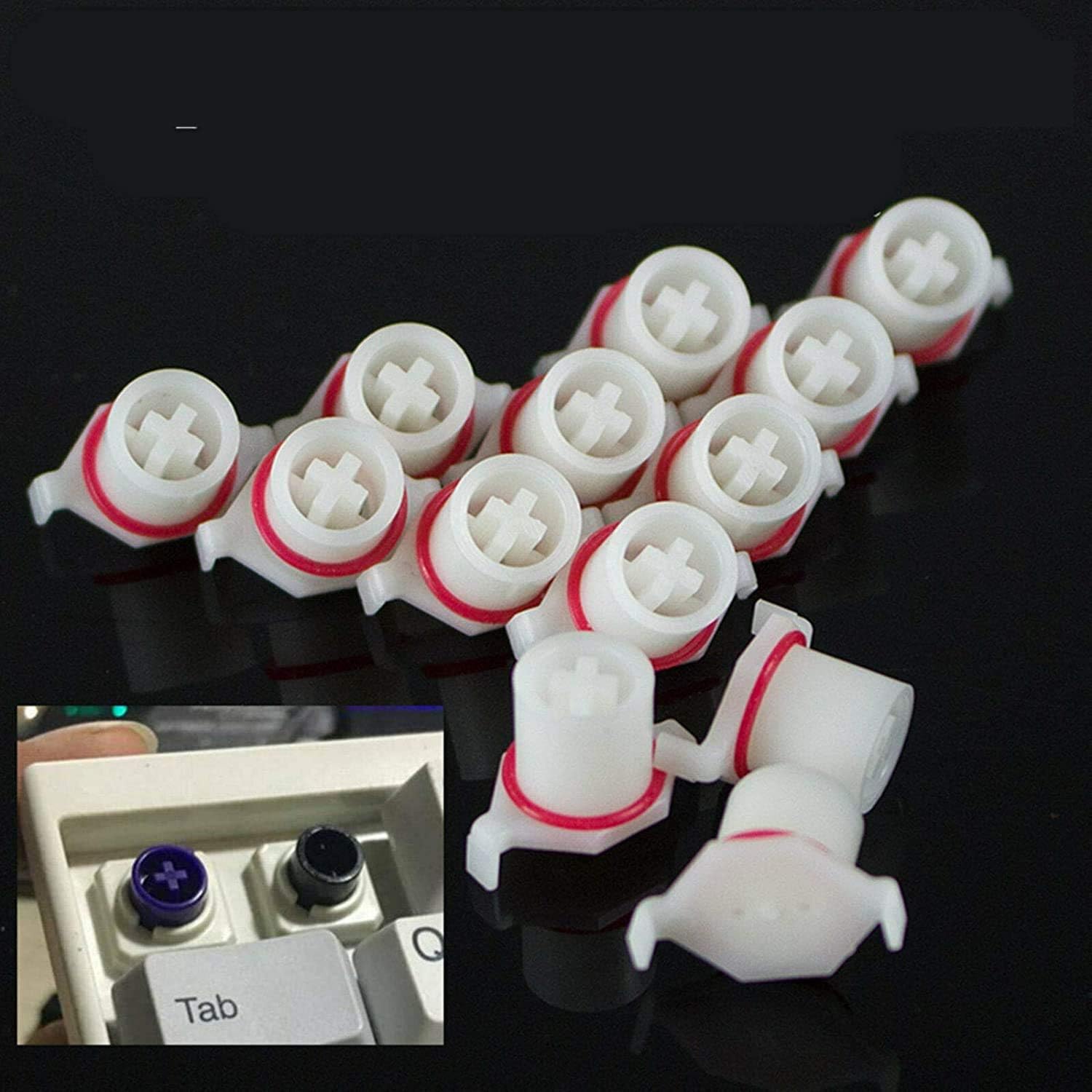 Topre to Cherry MX Keycaps Adapter Converter Realforce Capacitive Keyboard (120 Pcs)