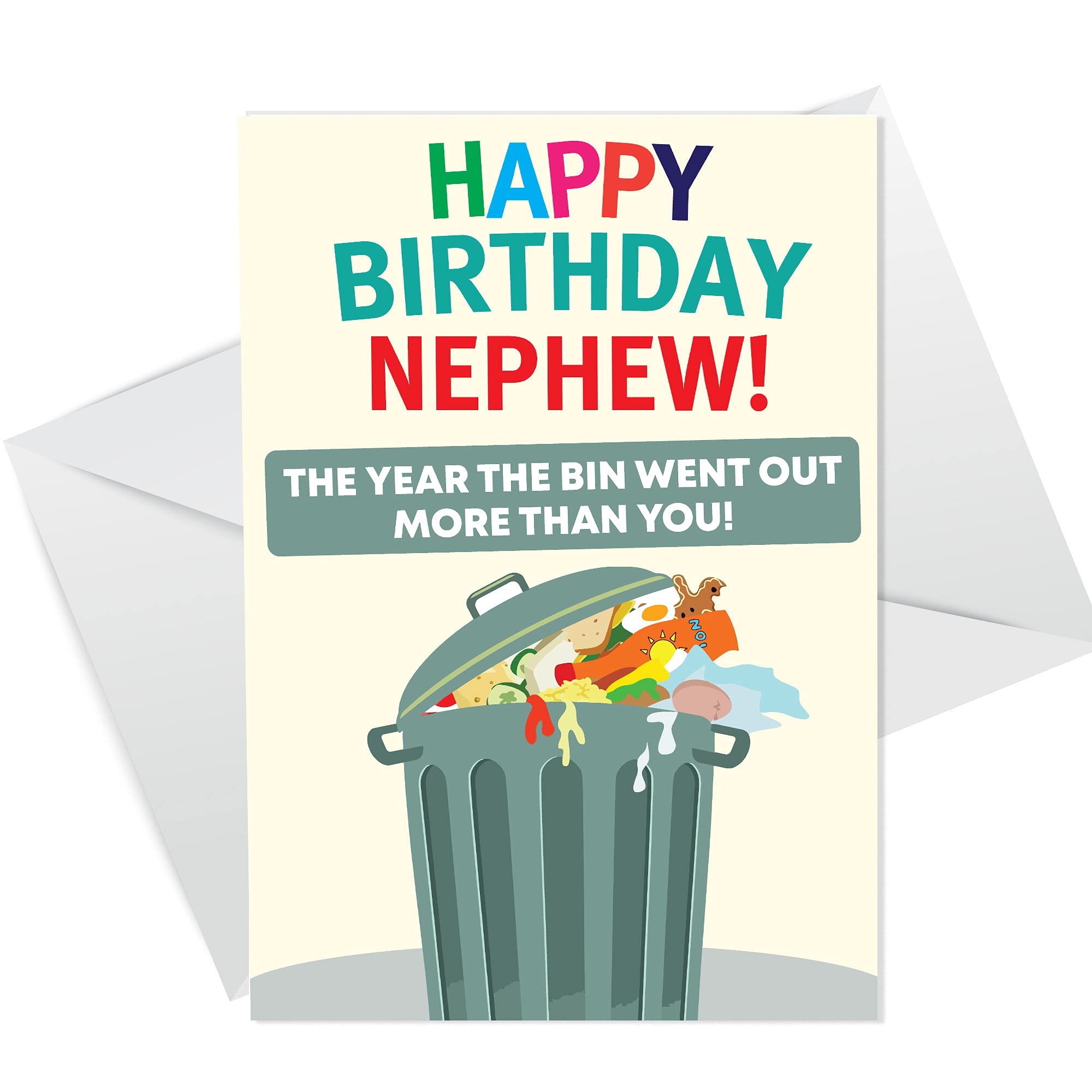 Funny Birthday Card For Nephew Lockdown Theme Novelty Birthday Card For Him