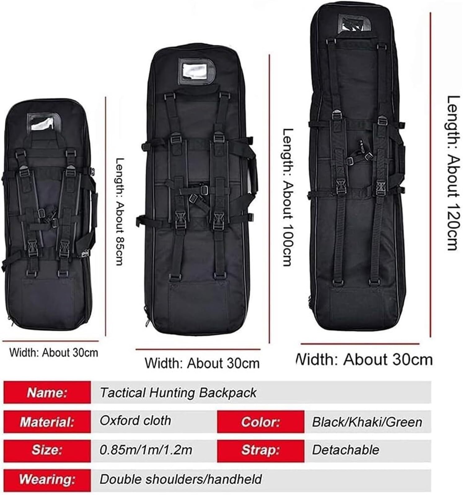 Gun Bcase Rifle Bcarry Shoulder Bags Waterproof Long Gun Storafirearm Bag/Bka/81Cm
