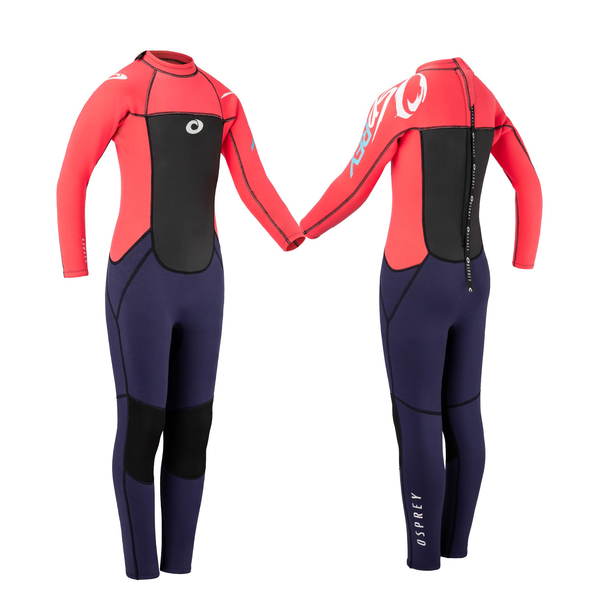 Osprey Origin Full Length Wetsuit - Neon Pink - Size XS