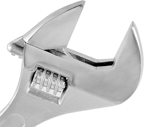 Miniatura 3 de HOIGON 2 llaves ajustables de 15 pulgadas, llaves de media luna resistentes con mandíbula ancha y mango ergonómico para mantenimiento de la máquina