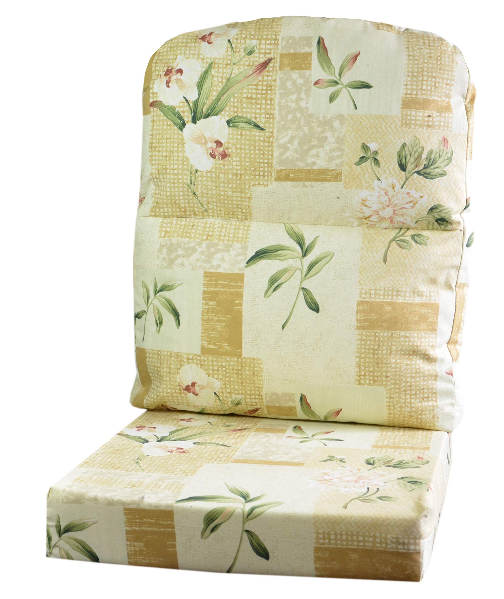 Gilda REPLACEMENT CHAIR CUSHIONS ONLY for Cane Conservatory Furniture (Harrogate Natural)