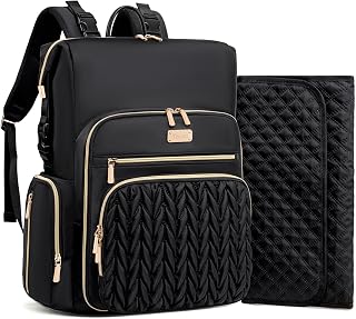 Tealari 4 in 1 Convertible Diaper Bag Backpack, 35L Large Waterproof Baby Diaper Bag with Changing Pad,Converts into Baby Diaper Backpack,Shoulder Diaper Bag,Stroller Bag and Handbag