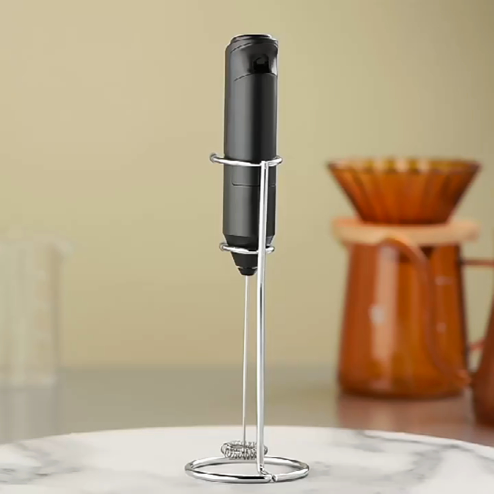 Montalatte Elettrico Ricaricabile In Acciaio Inox - Per Cappuccino, Frullati, Bevande, Leggero E Silenzioso