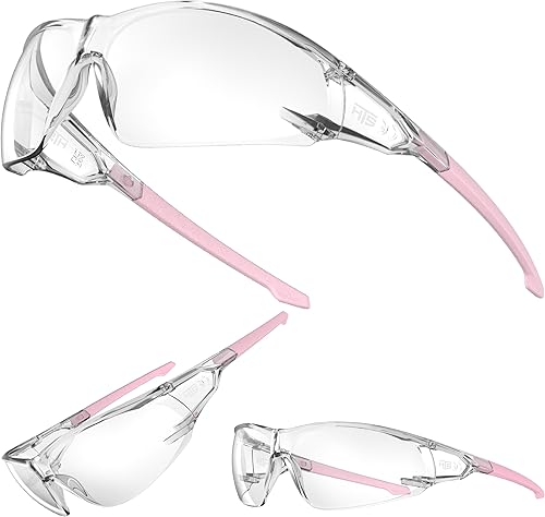 Miniatura 8 de HTS HUNTERSKY - Gafas de seguridad ligeras y anti empañamiento con ANSI Z87.1 resistentes a los arañazos