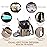 Qualyphant Large Diaper Bag Backpack for Two Kids Twins - Expandable Baby Bag (26-36L), Dual Big Compartments - Includes Changing Pad & Stroller Straps, Unisex Black Khaki