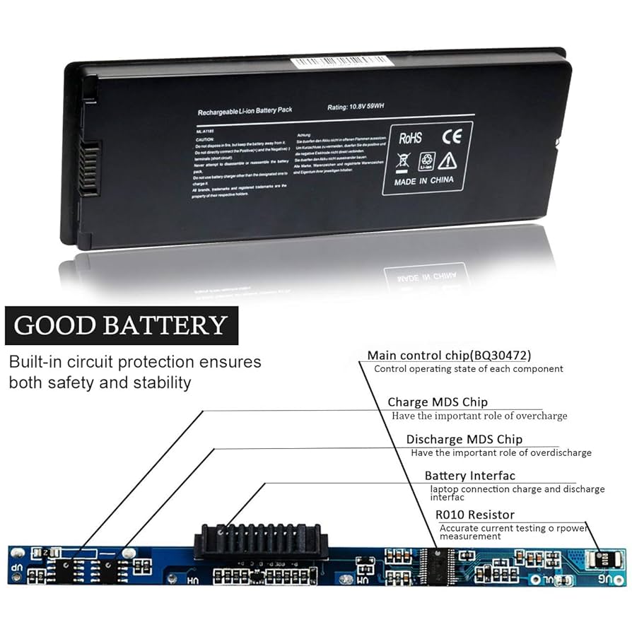 Apple macbook純正交換用バッテリー A1185 Amazon.com: Fancy Buying A1185 Laptop Battery for Apple