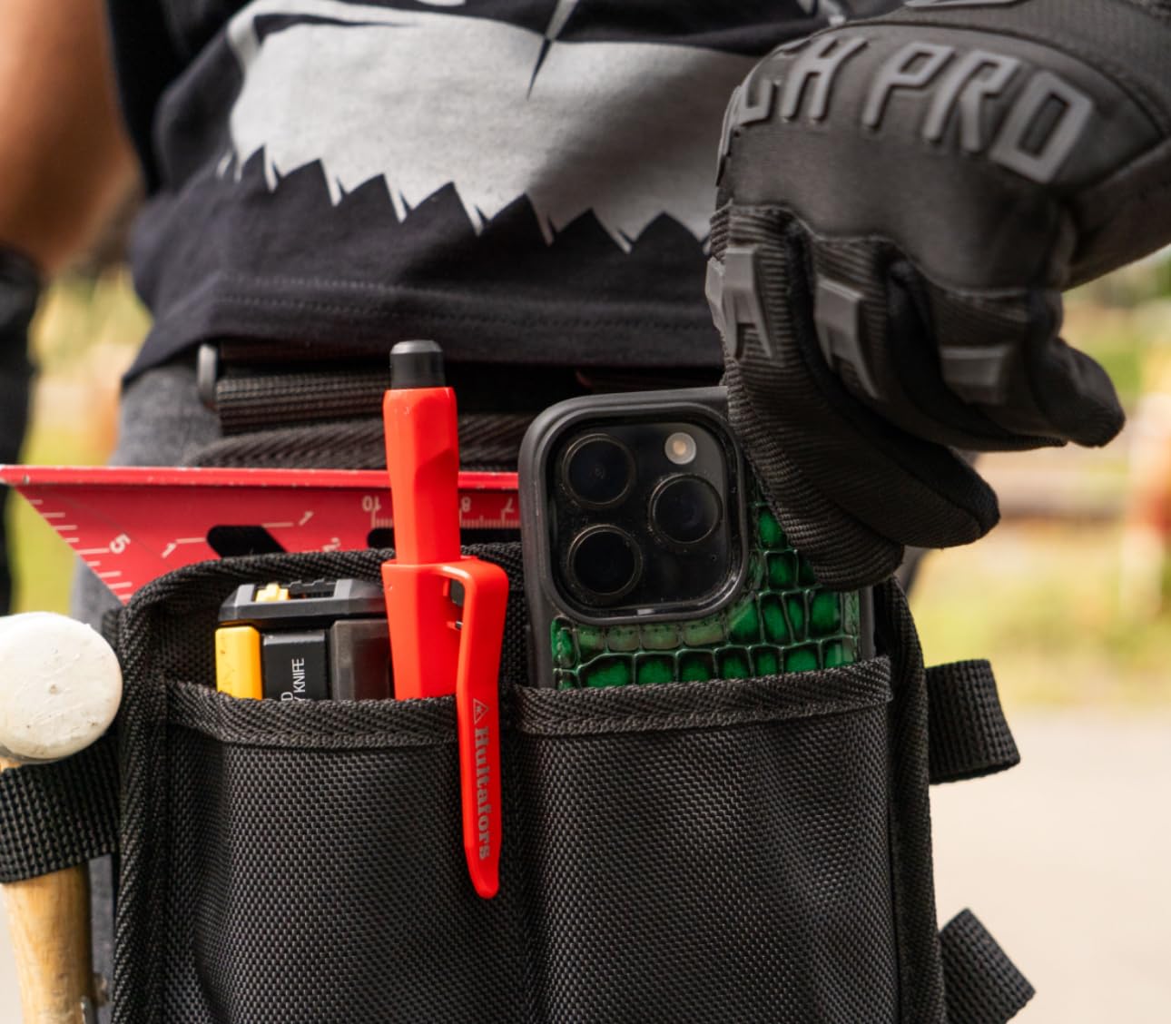 Holster Flex Werkzeugtasche – Wendbare Gürteltasche für Links- & Rechtshänder, robust & wasserabweisend, mit Fächern & Schlaufen, modular kompatibel, kompakt für Profi-Handwerker