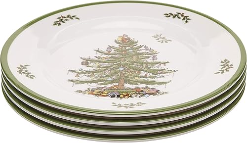 Miniatura 3 de Spode Juego de 4 platos de melamina para árbol de Navidad