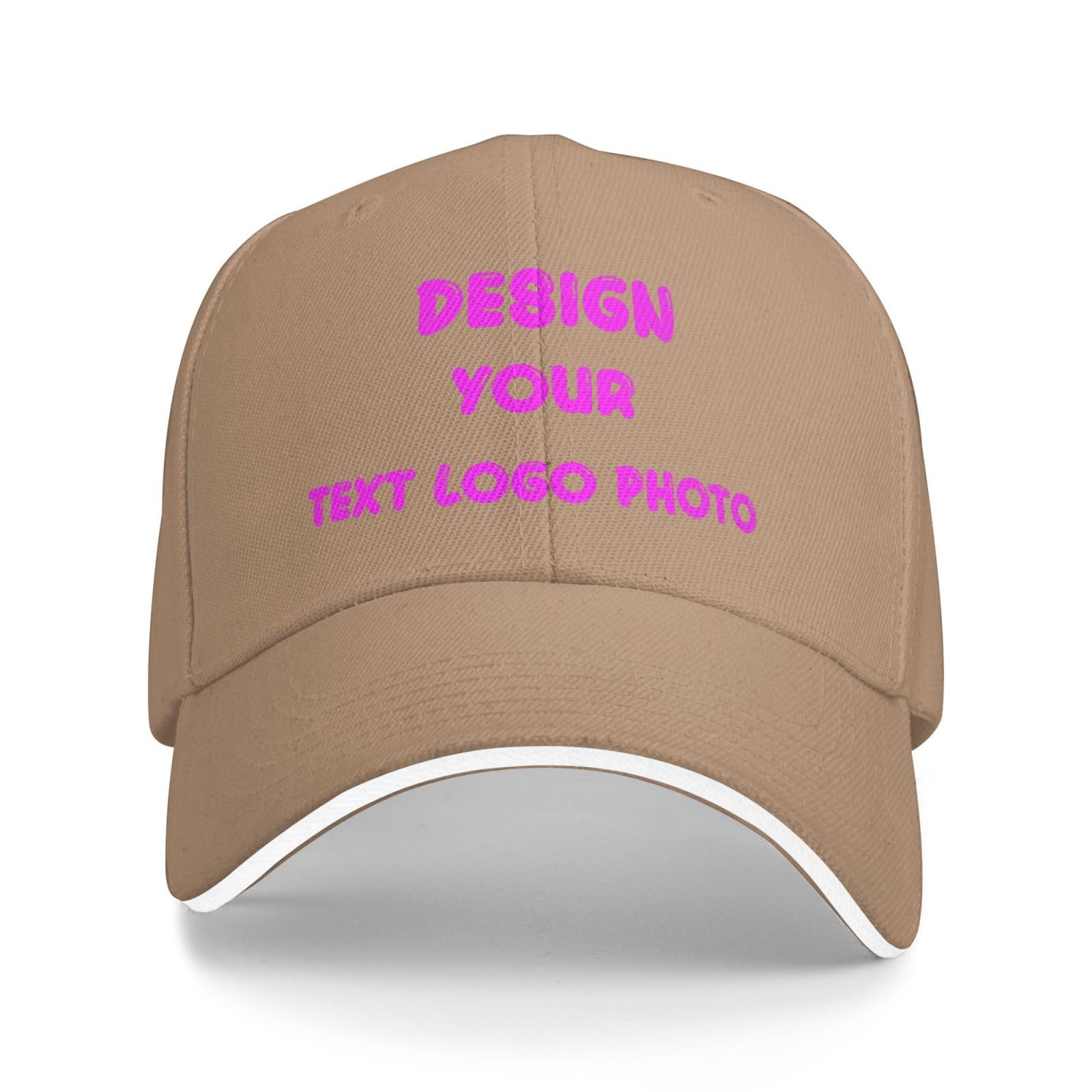 Bulk Custom Hat Custom Baseball Cap with Your Photo Text Logo Design Personalized Hat Custom Trucker Hats