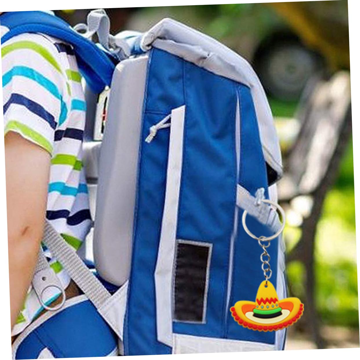 LIFKOME Portachiavi Bomboniere Per Feste Per Una Festa Messicana Ciondolo Portamonete Ciondoli Da Borsa Bomboniere Messicane Ciondolo Appeso a Chiave Ciondoli Chiave Pvc