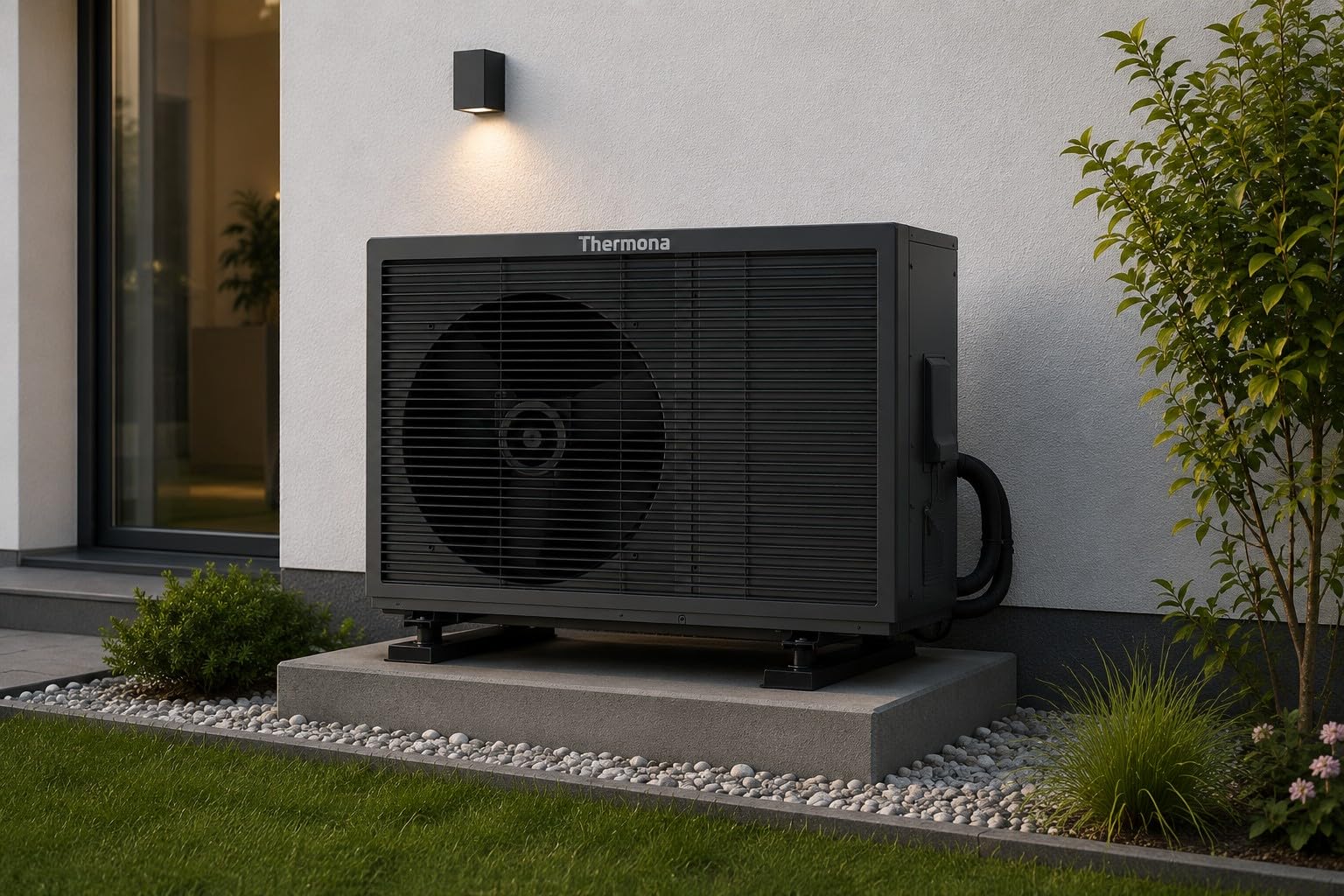 Thermona SE-Serie BLN-006TE1 Monoblock Wärmepumpe 6 kW 230 V