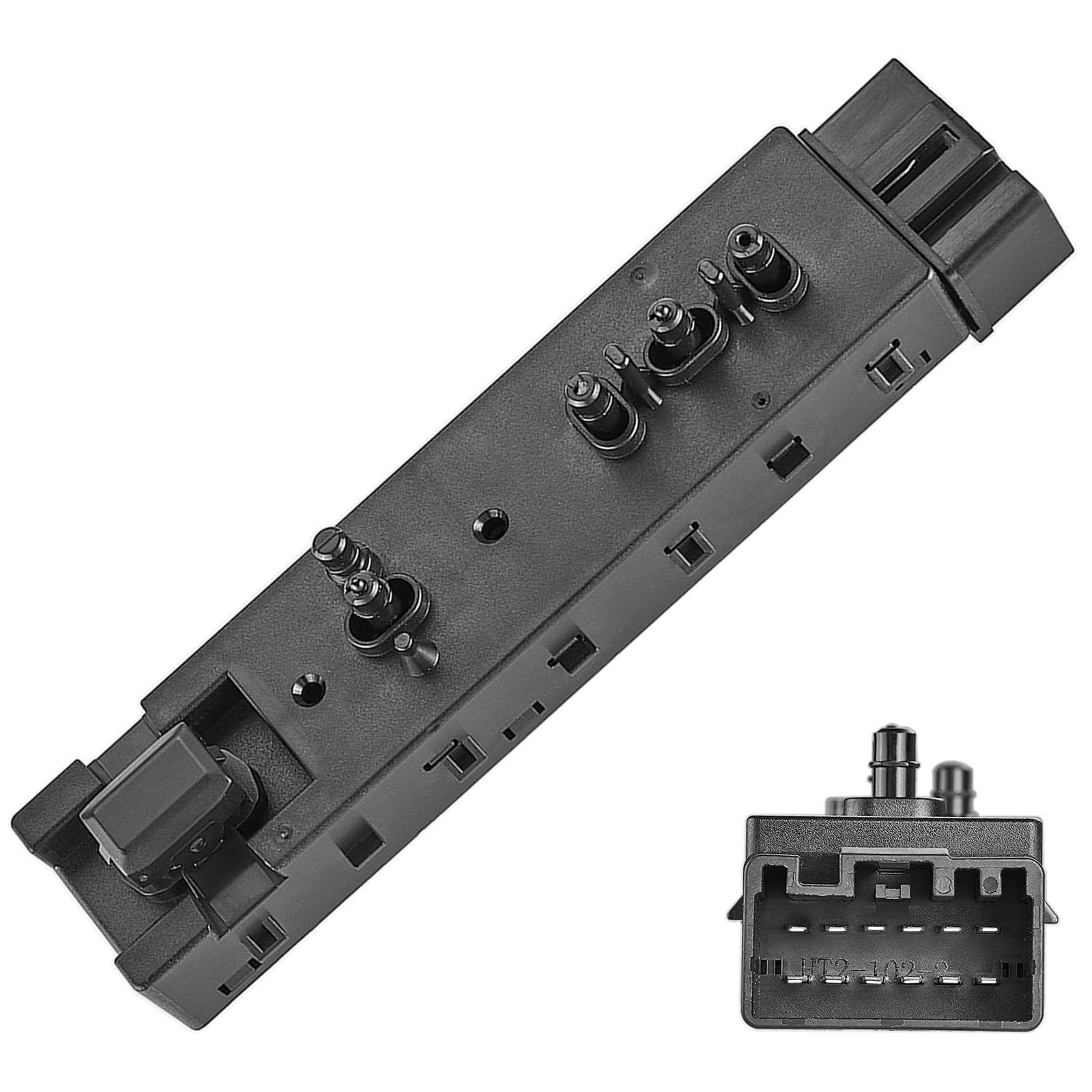 10 Way Power Seat Switch Replacement for Ford Edge Escape Explorer Fusion Expedition F150, Lincoln & More, Left Driver Side Power Seat Adjust Switch,Replace OE# 9L3T-14B709-FAW, 9L3Z-14A701-FB