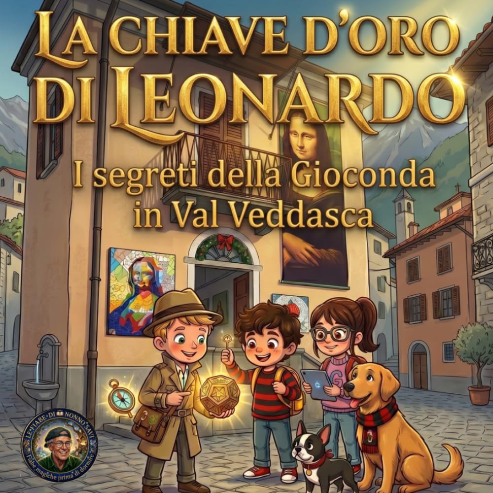 La Chive d'Oro di Leonrado: I segreti della Gioconda in Val Veddasca (Le fiabe per dormire di Nonno Savi)