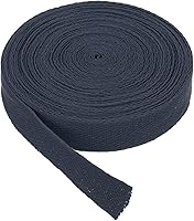 Vista 11 de PATIKIL Cinta de sarga de algodón de 1 pulgada, 50 yardas, cinta de algodón, cinta de encuadernación al bies, cinta de espiga para costura, Verde