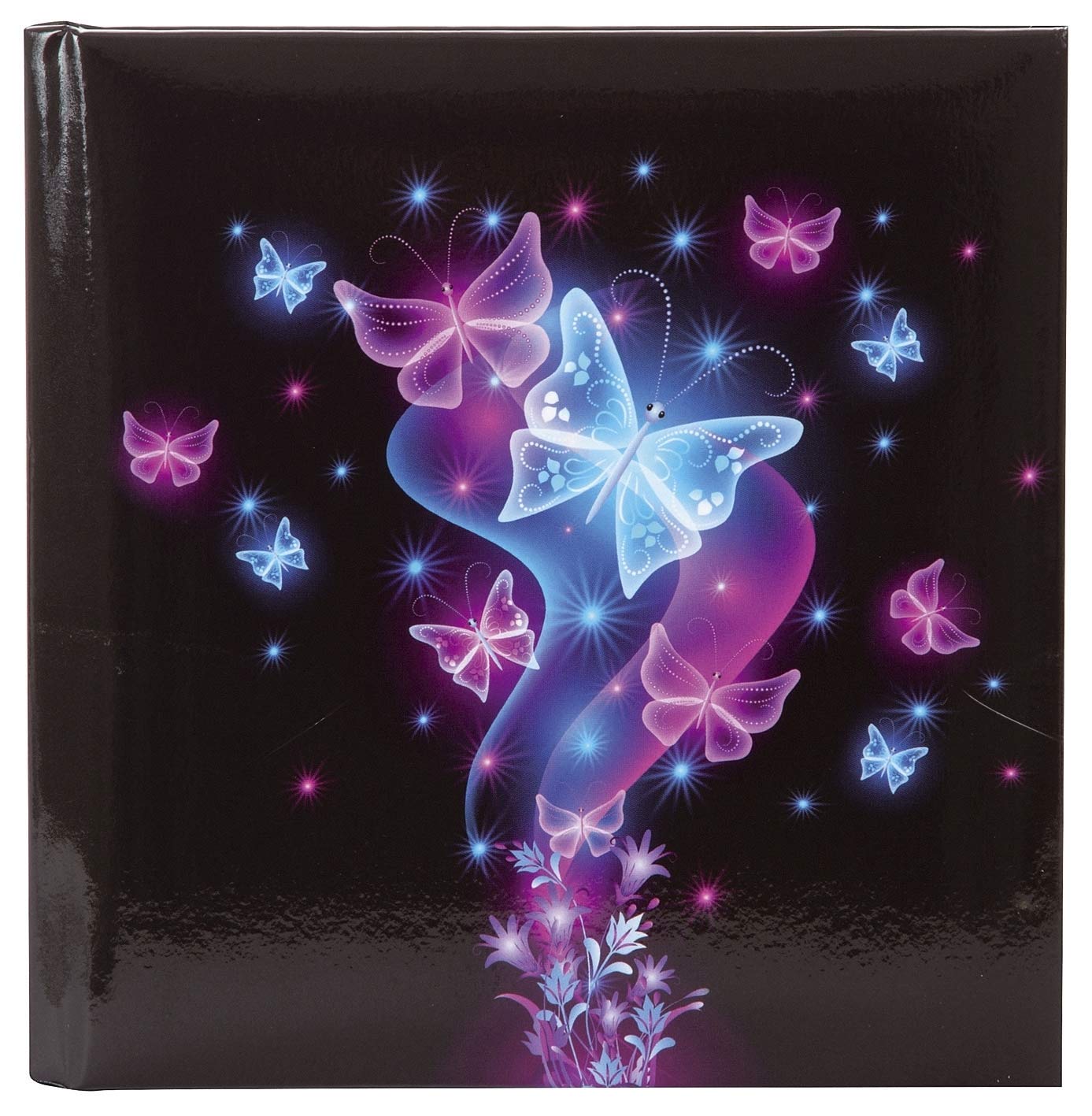 Goldbuch Poesiealbum Butterfly, Notizbuch mit 96 Seiten (16,5x16,5 cm)