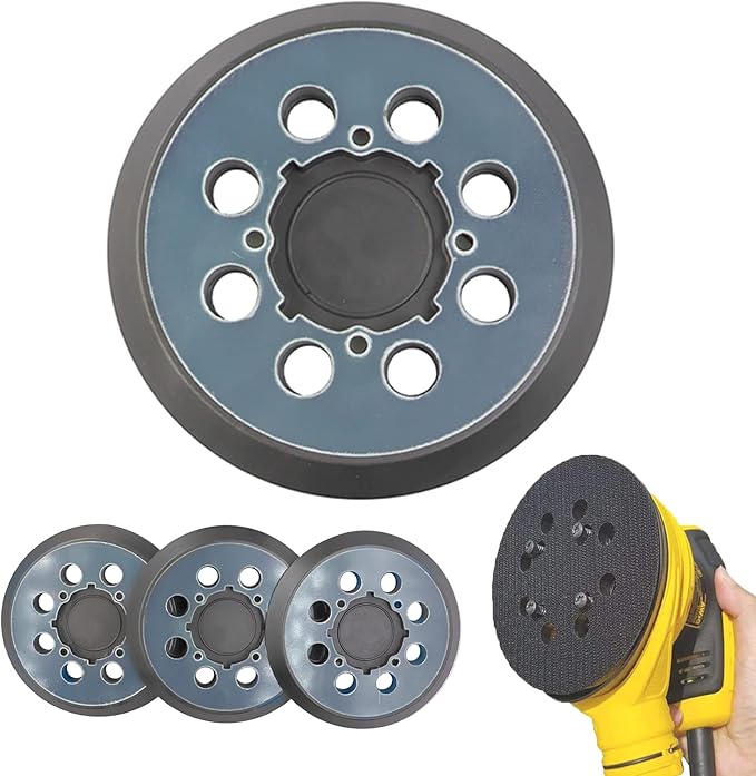 Sanding Pads Replacement for dewalt DWE64233 & N329079, 5’’ 8 Hole Hook