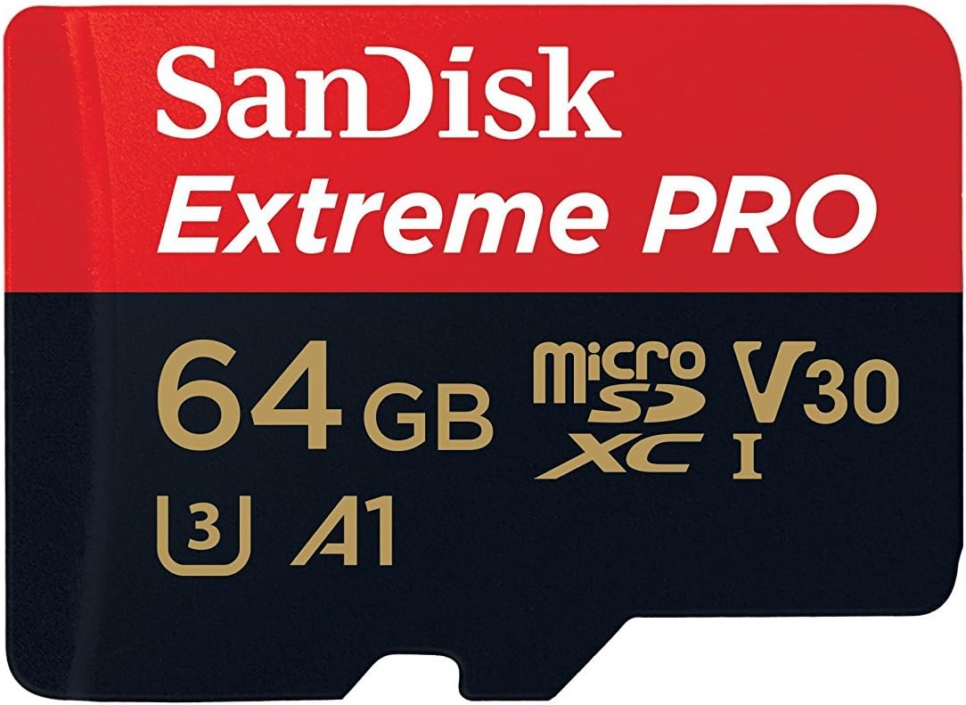 Uр Tо 50% оƒƒ Sandisk 64GB Extreme Pro (Two Pack) 4K Micro Memory Card (SDSQXCG-064G-GN6MA) Class 10 U3 V30 A1 32G MicroSD XC Bundle with 2 Plastic Cases and 1 Everything But Stromboli (TM) Card Reader