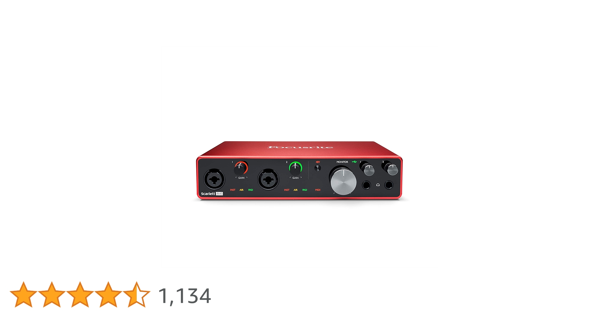 Amazon.co.jp: Focusrite Scarlett 8i6 3rd Gen オーディオ