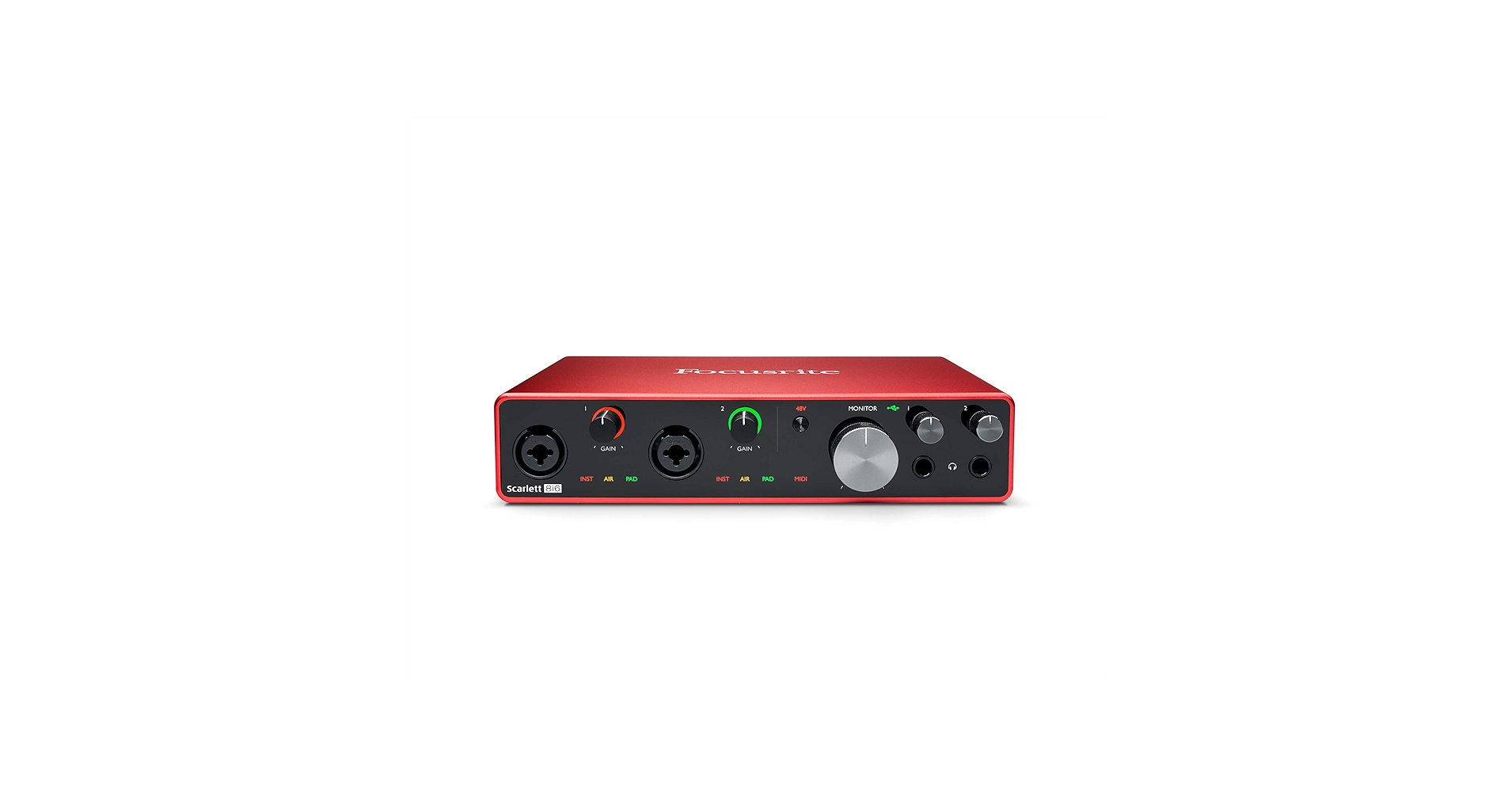 新品 未開封★ Focusrite Scarlett 2i2(gen3) Focusrite Scarlett 8i6 3rd Gen USB Audio Interface | zZounds