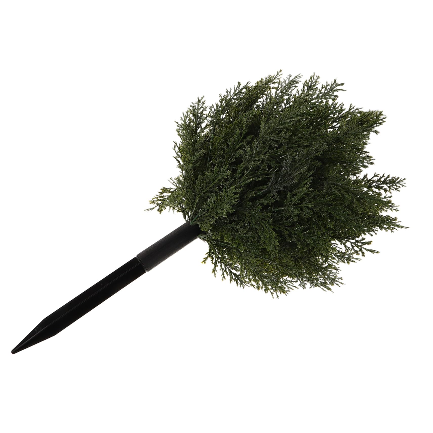 Gatuida Faux Arbre de Cèdre avec Piquet Topiaire Artificiel pour Allée Jardin Décoration Extérieure de Noël Branches de Conifères Fausses Plantes pour Porche Terrasse