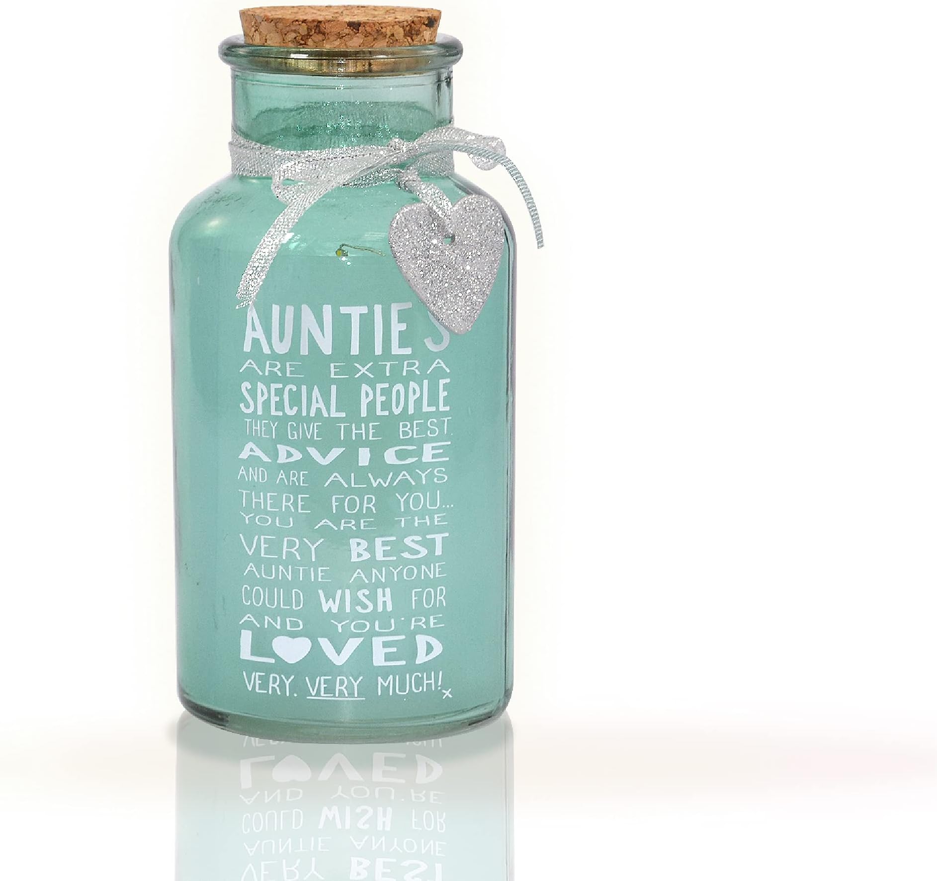 – Messages Of Love Special Auntie Light Up Jar Gift Range Birthday Christmas Gifts