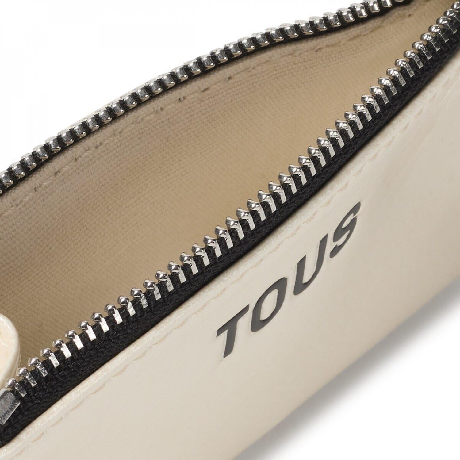 Tous Monedero Tarjetero Beige, para Mujer, Medidas 8,5 x 11,5 x 1,8 cm, New Dorp