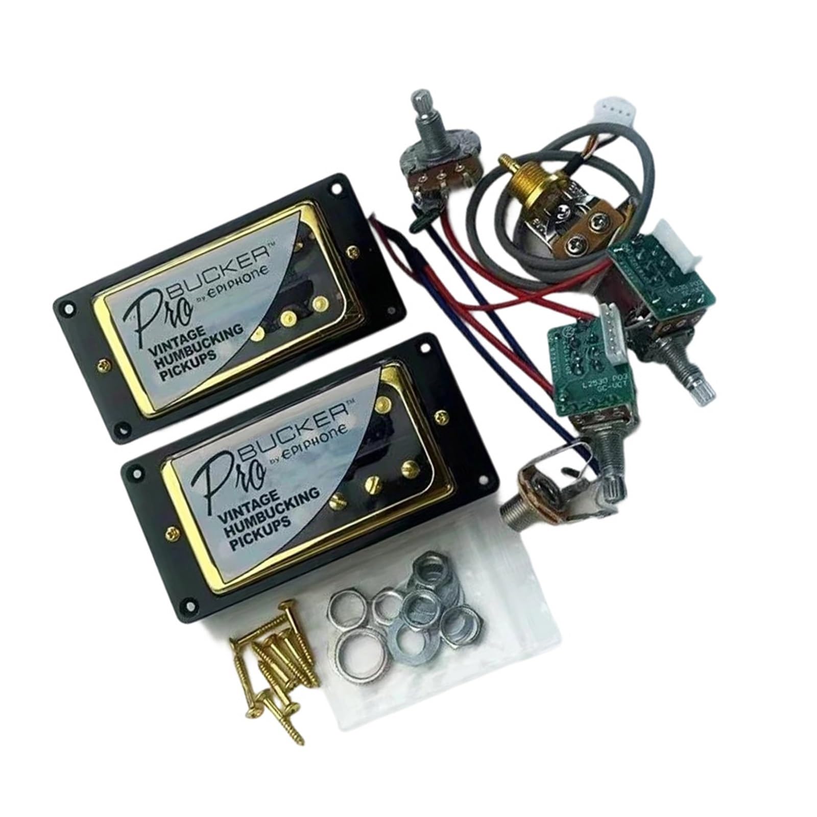 Pastillas Humbucker De Guitarra Eléctrica Con Arnés De Vaivén Estándar Alnico 5 Con Múltiples Opciones(11)