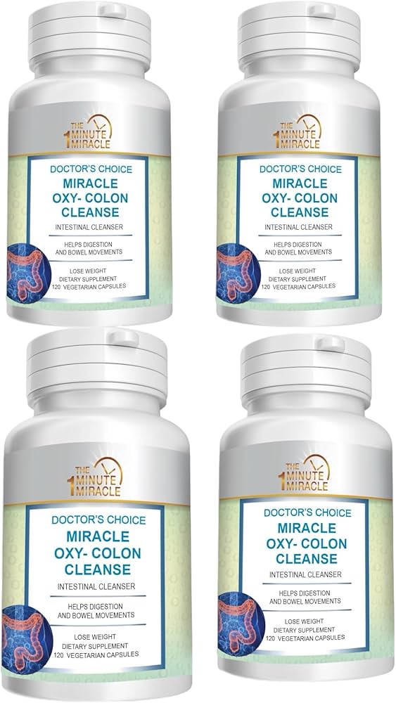 Amazon.com: Miracle Oxy-Colon Cleanse Vegan Colon Cleanser - 4