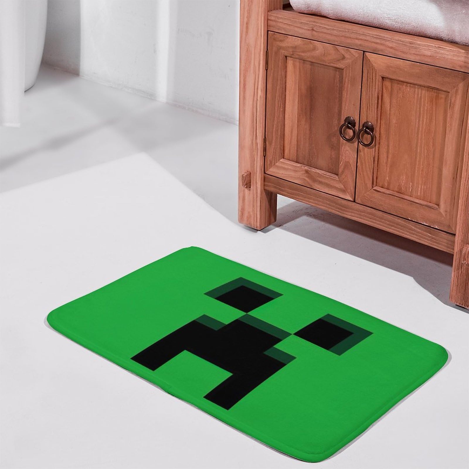 Amazon｜ラグマット マイクラ カーペット バスマット お風呂マット