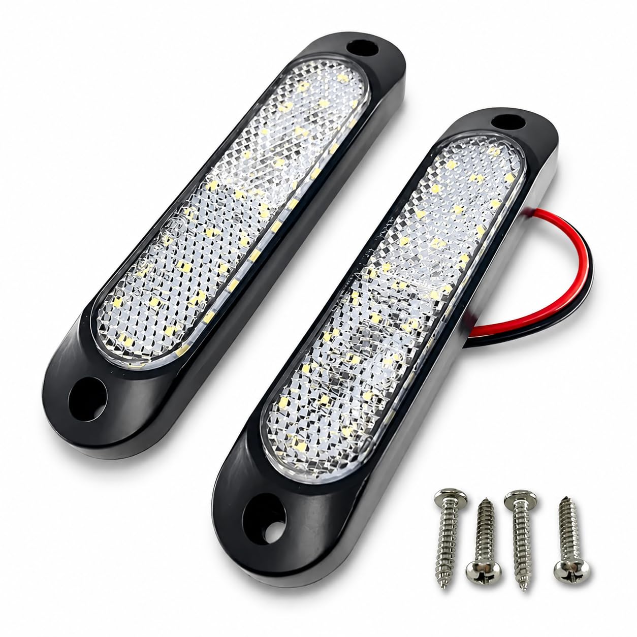 Amazon.co.jp: JYFACTORY LED リフレクター サイドマーカー 汎用 12V
