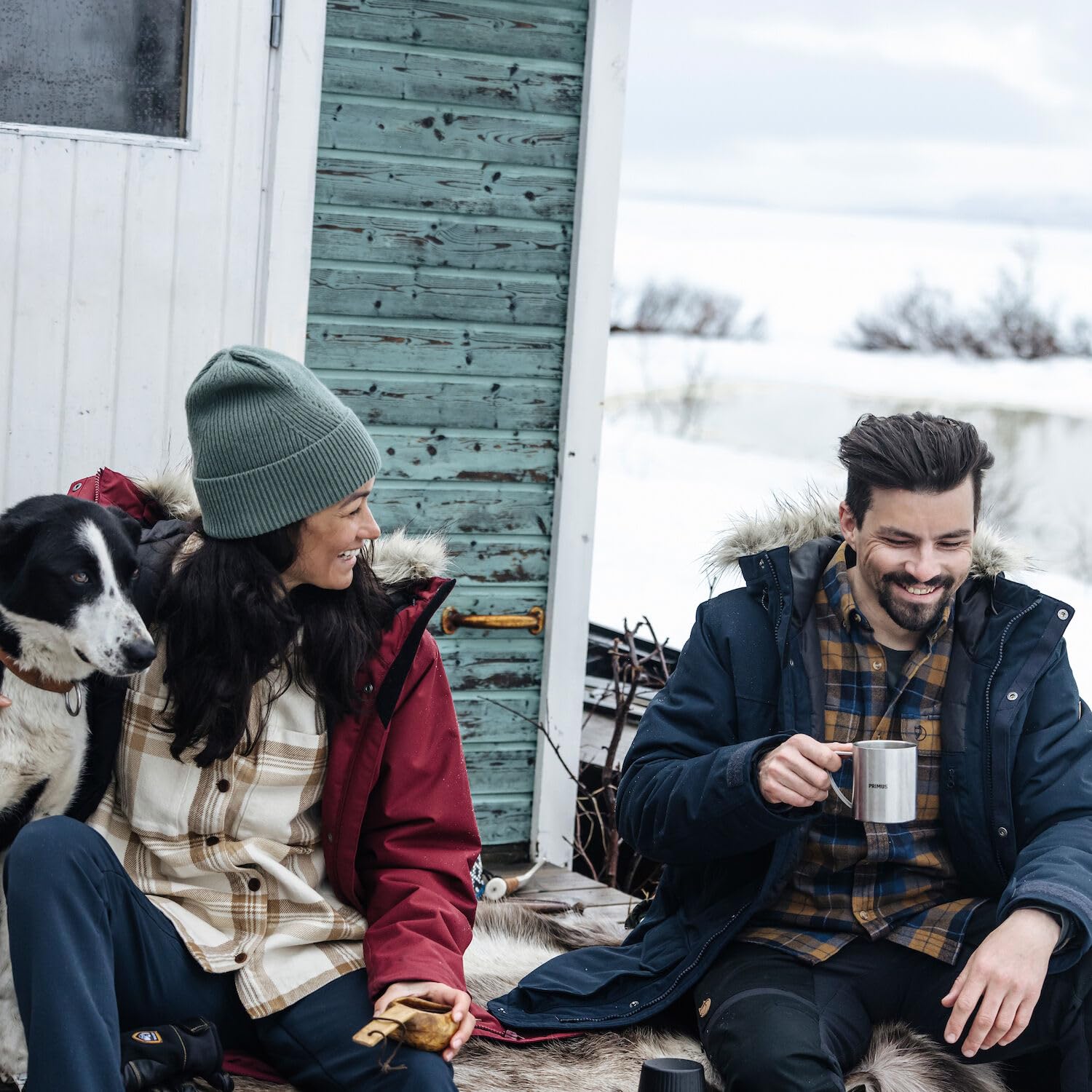 Fjällräven Męska koszula Singi Heavy Flannel M, Black/Deep Forest, XXL, czarny/głęboki las, XXL