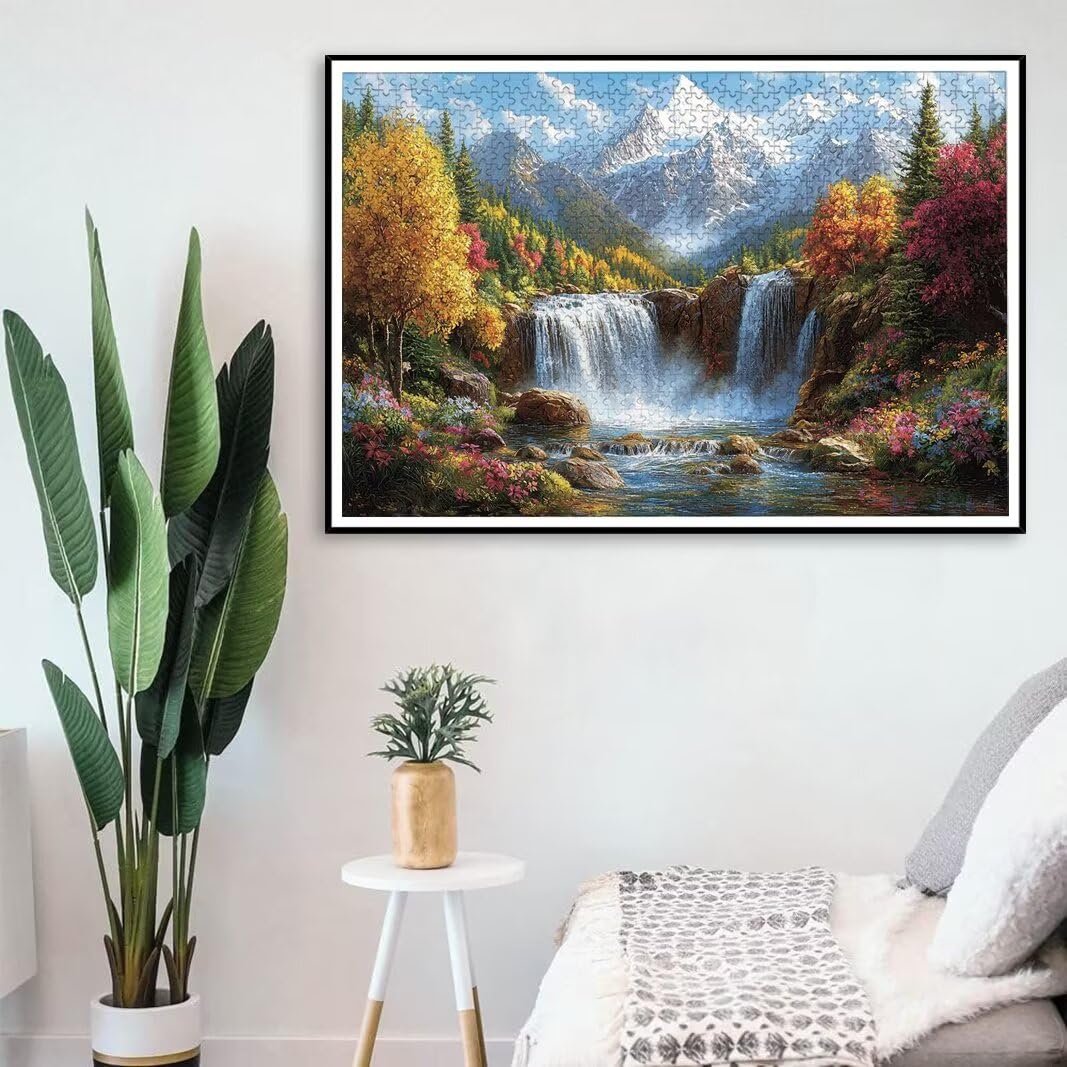 Puzzle 2000 Pezzi, Puzzle Autunno, Misura: 100x71cm, Regalo Donna -8675