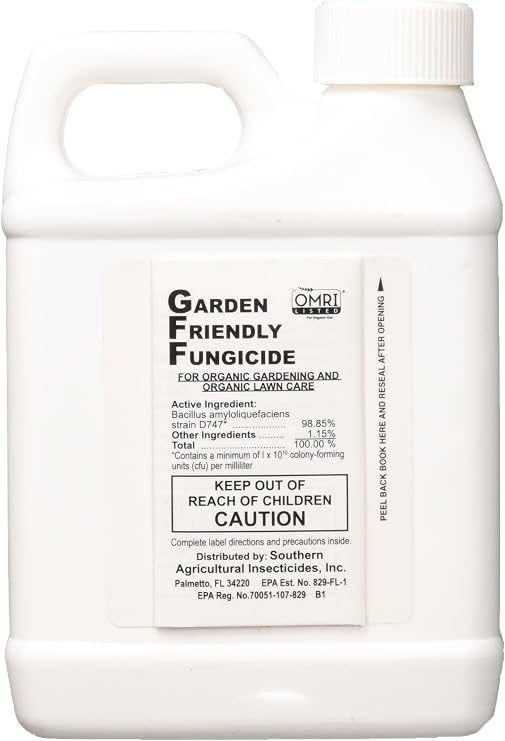 Southern Ag Garden Friendly Biological Fungicide,16oz