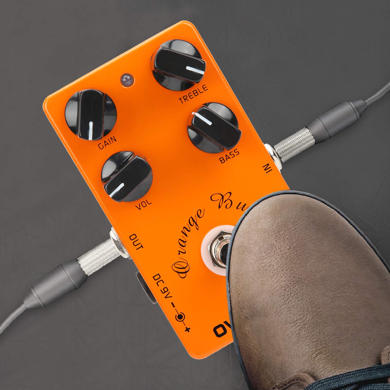 Akcesoria InsTrument, oszczędzają dużo miejsca Pedał overdrive Mały rozmiar Wyższa siła dla gitary do grania