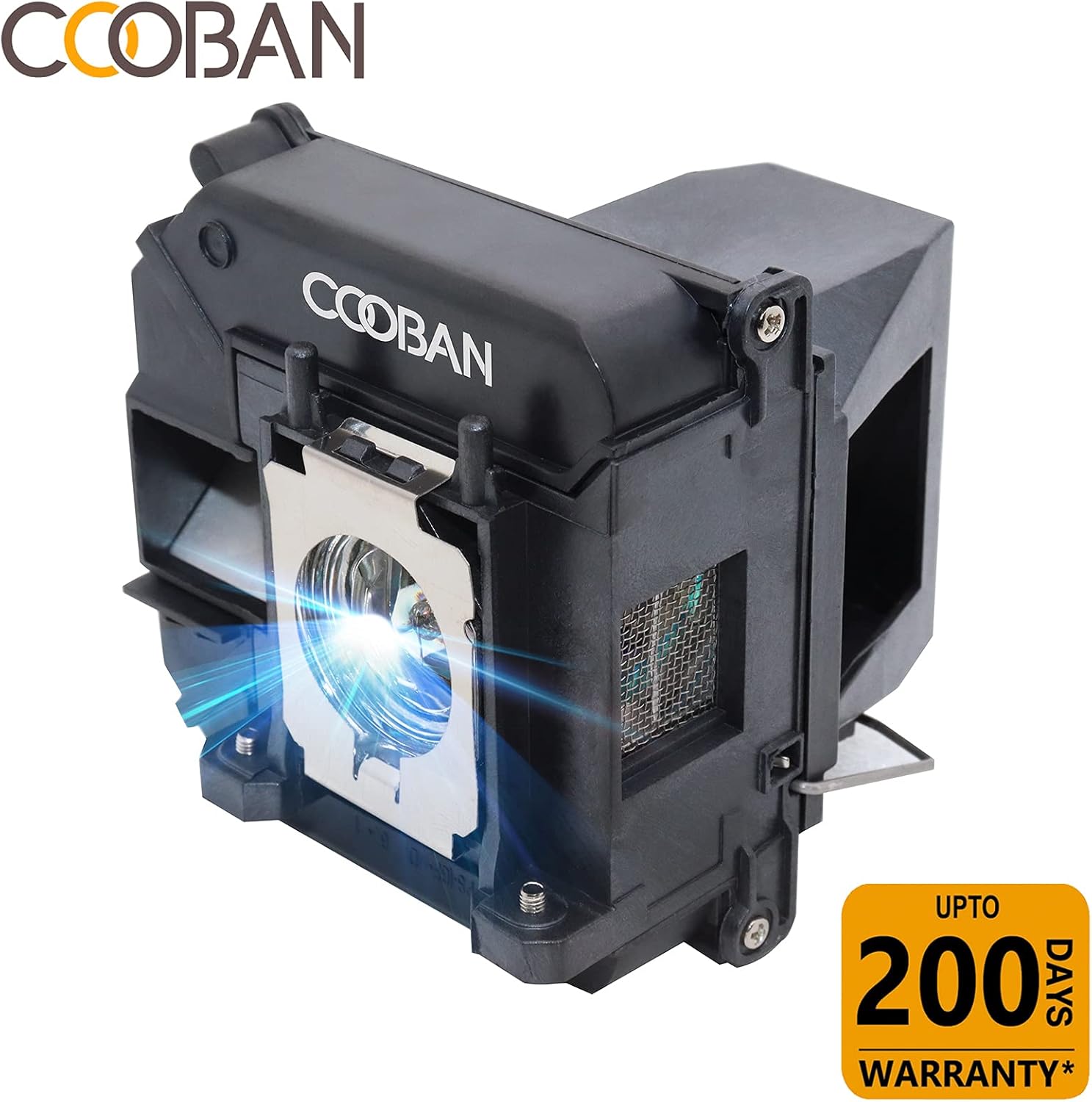 COOBAN ELPLP60 /ELPLP61 Replacement Projector Lamp Bulb with Housing for Epson PowerLite 96W /PowerLite 95 /PowerLite 93+ 93 92 905 425W, PowerLite 420 EB-95 425Wi H384A H383A H382A EB-905 435Wi ELP-LP60