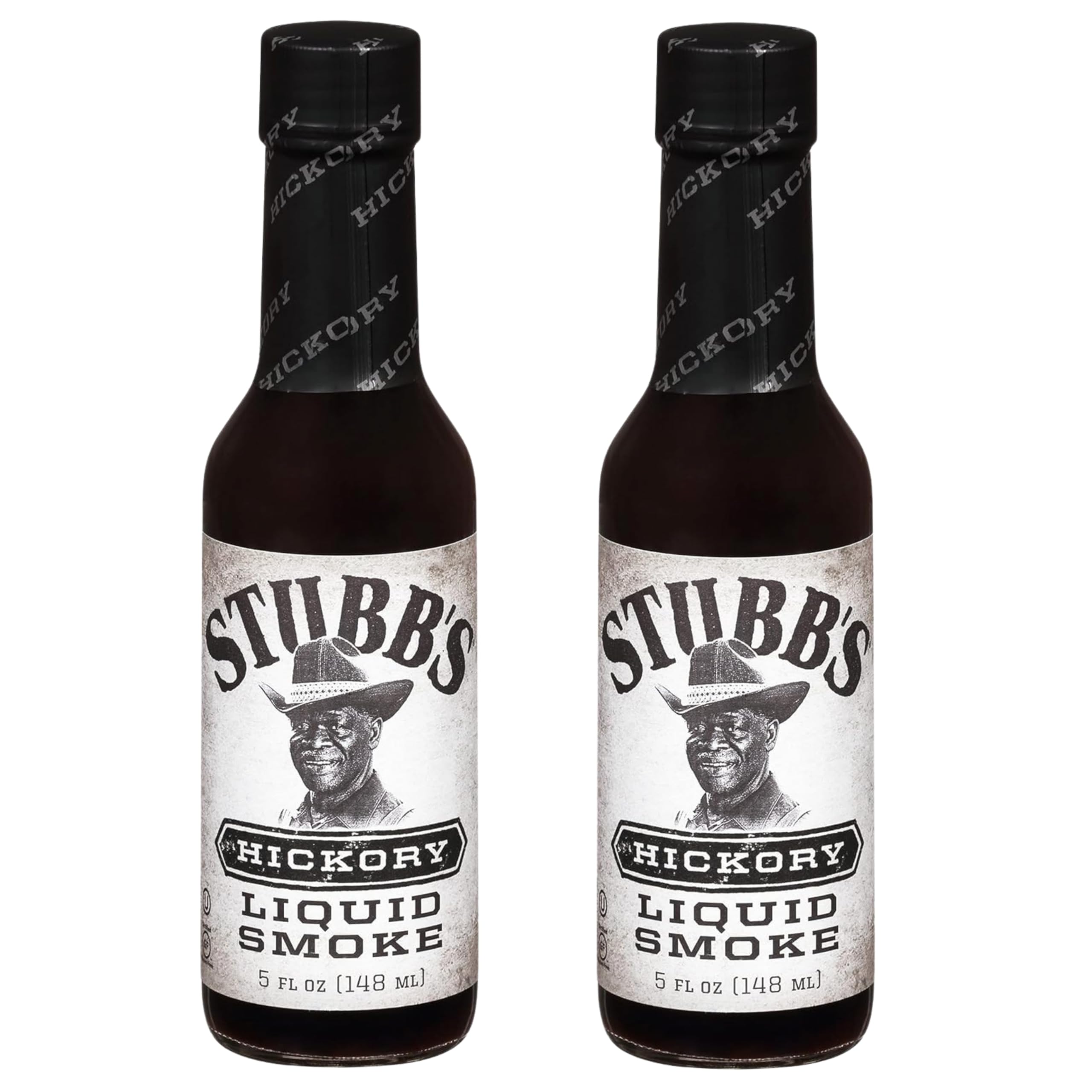 Stubbs Liquid Smoke Hickory Salsa con Aroma de Humo para Carnes Asados Barbacoas Pack 2 x 148ml