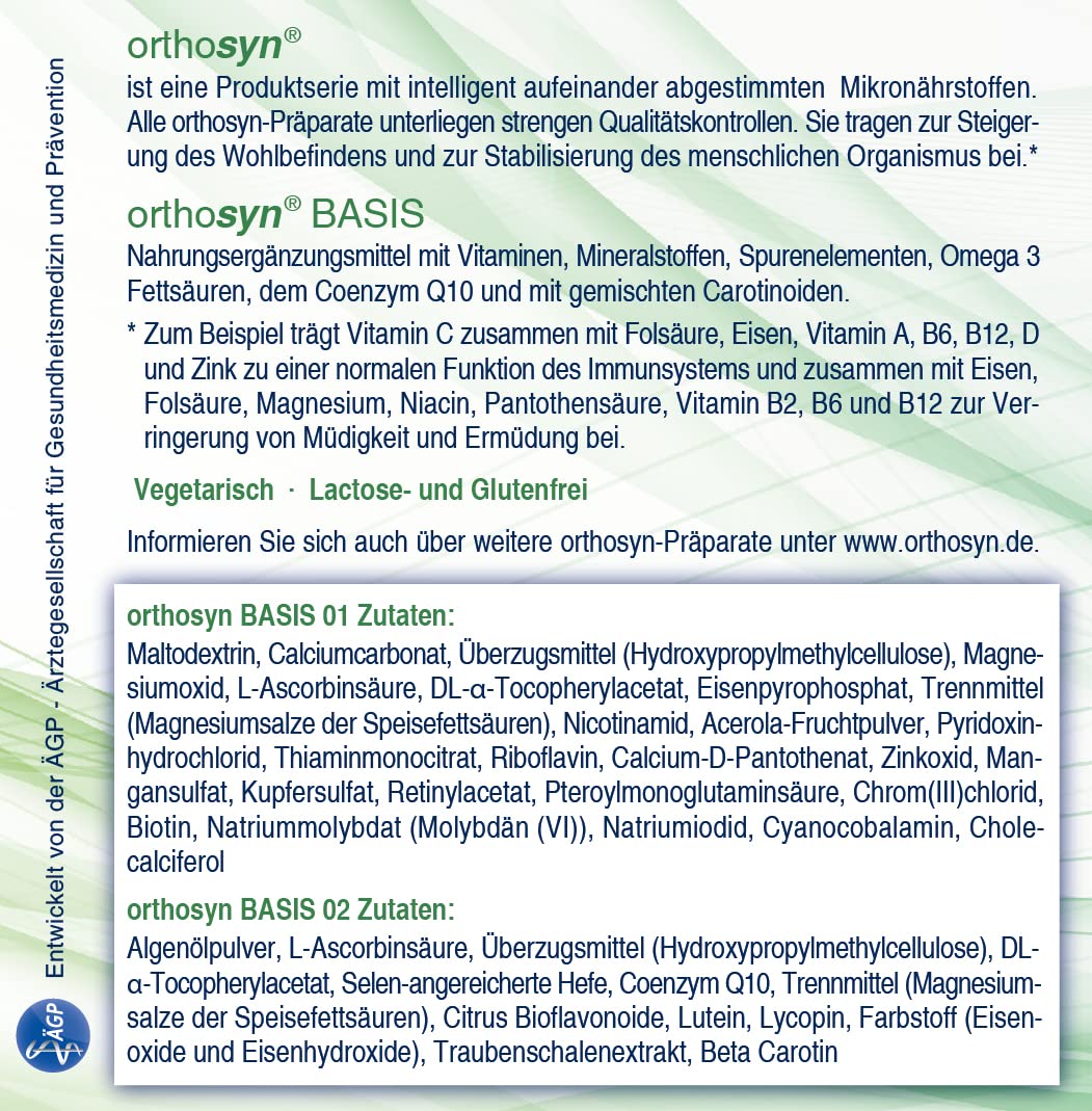 BASIS, 2 Kompomenten,180/60 Kapseln, 60 Tage